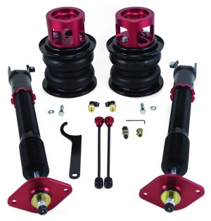 Infiniti G35 Suspension Lift Kit - Rear - Air Lift - Air Lift Performance - Black, Red - `07-`08
